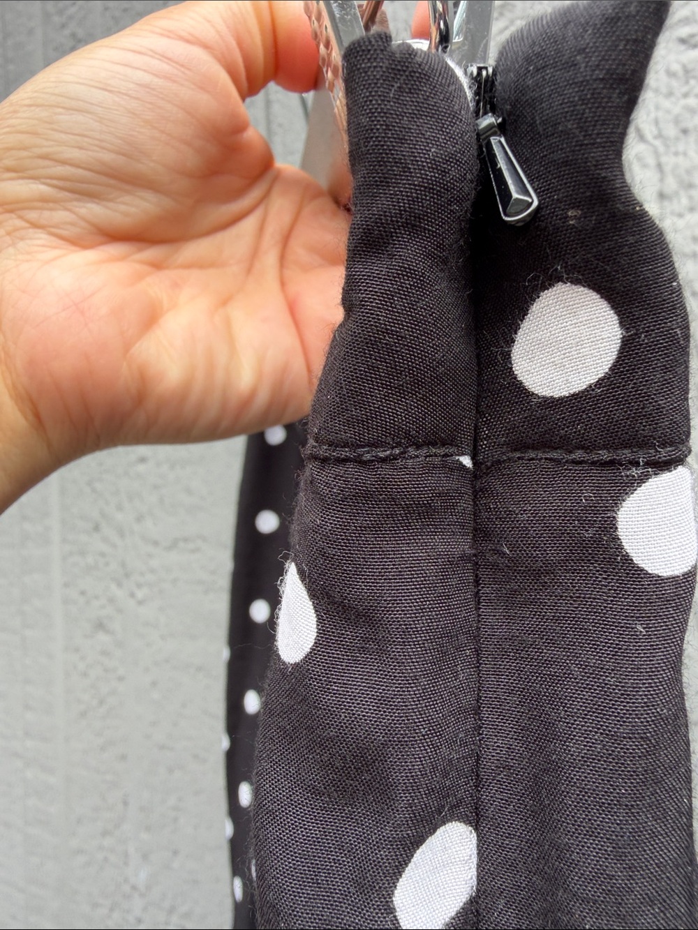 Maeve Black & White Polka Dot Pants - Picture 4 of 10